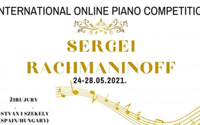 Prvo međunarodno online piano takmičenje „Sergei Rachmaninoff“