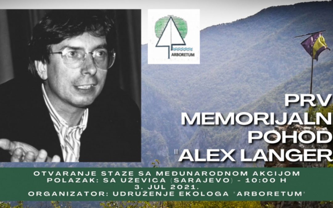 Prvi memorijalni pohod “Alex Langer”