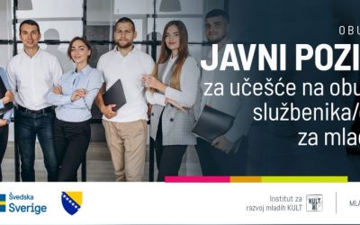 Javni poziv za Osnovnu obuku službenika za mlade u BiH