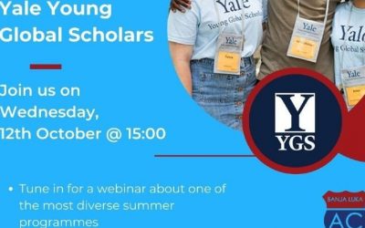 Online predstavljanje Yale Young Global Scholars programa