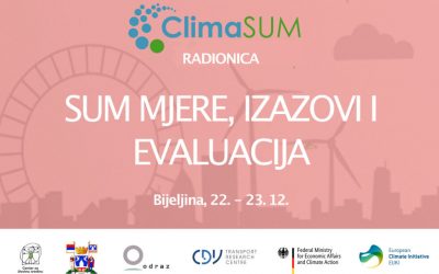 Mjere, izazovi i evaluacija – otvoren poziv za ClimaSUM radionicu u Bijeljini