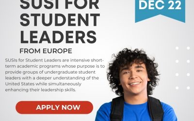 SUSI: Studija američkih instituta za studentske lidere iz Evrope